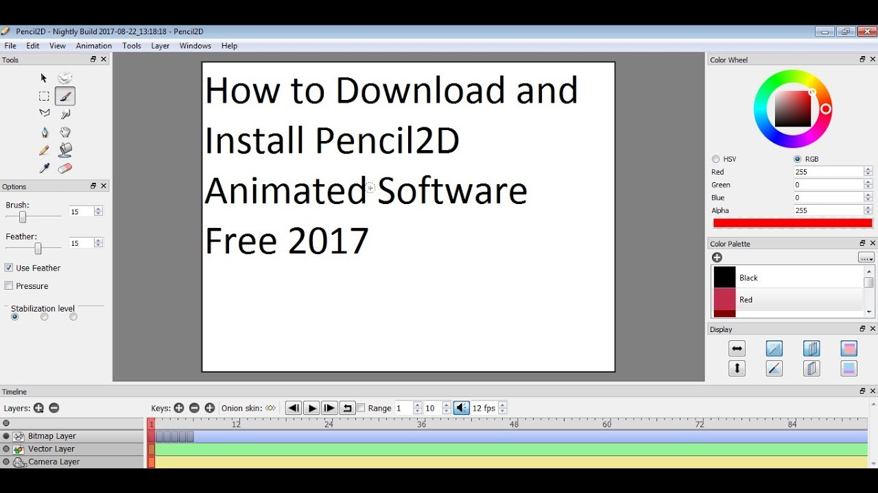 pencil 2d animation software download